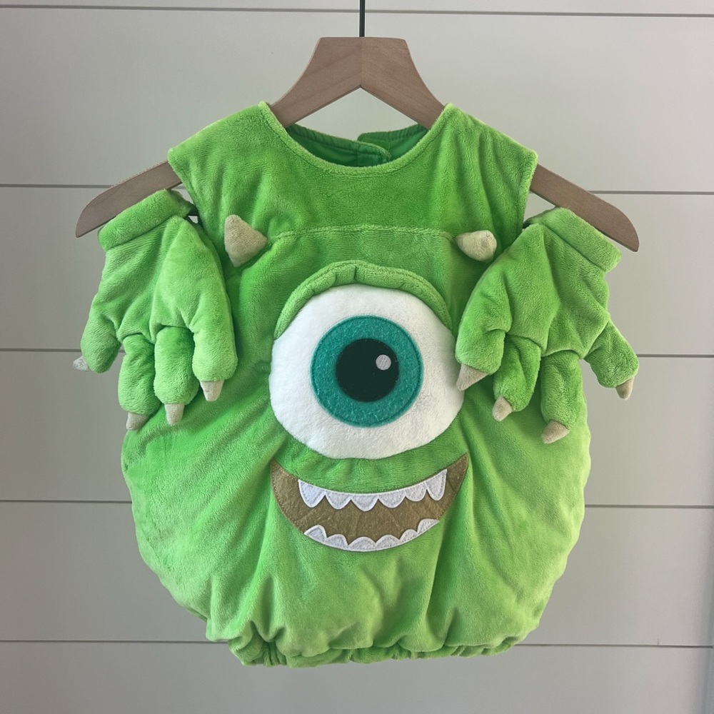 Pottery Barn Kids Green Monster Costume - Picture 4 of 5
